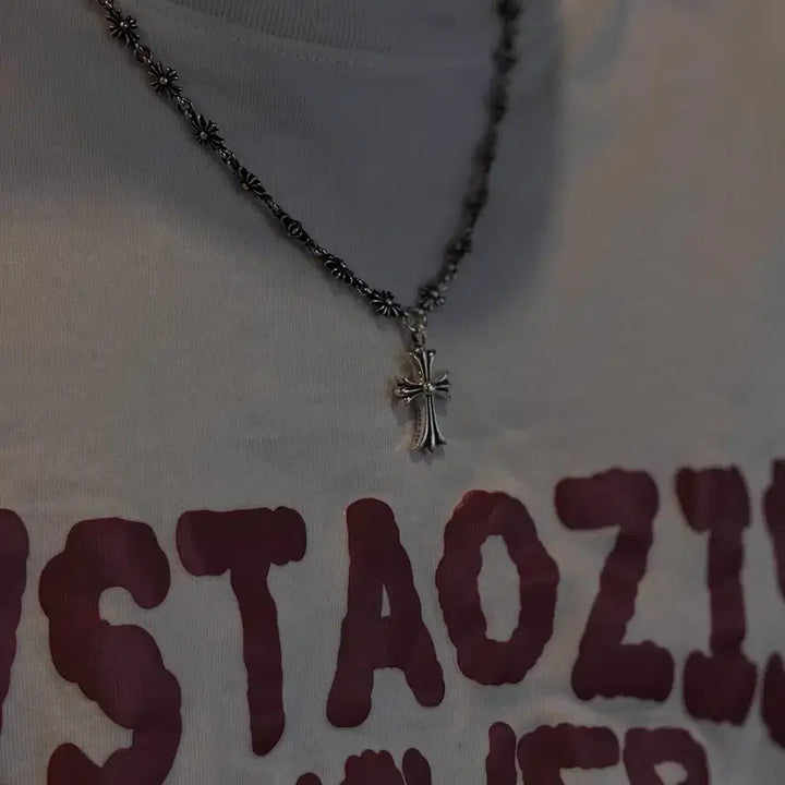 [BUNJANG] Chrome Hearts Classic Cross Necklace / 크롬하츠 클래식 크로스 목걸이 패션 아이템