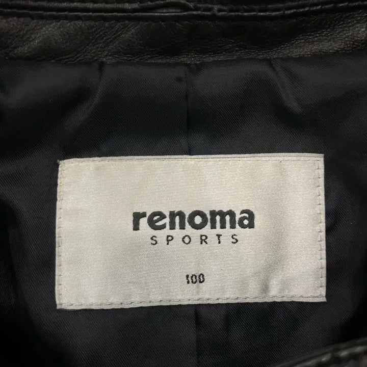 [BUNJANG] Renoma Quilted Leather Jacket / 100 레노마 양가죽 퀄팅 레더 가죽 자켓