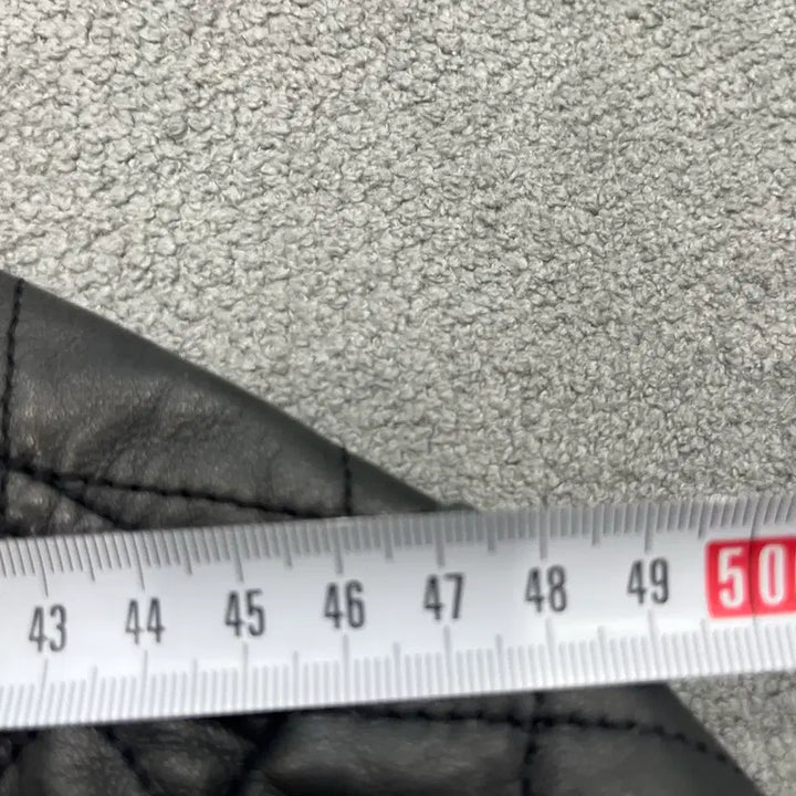[BUNJANG] Renoma Quilted Leather Jacket / 100 레노마 양가죽 퀄팅 레더 가죽 자켓