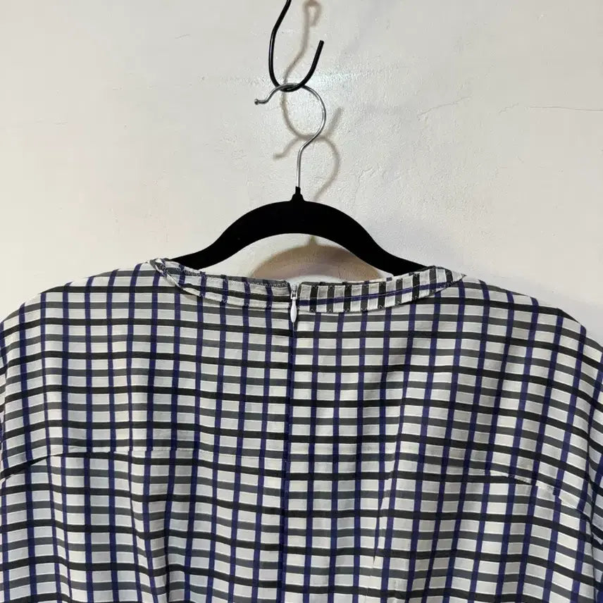 [BUNJANG] SJ Check Pattern Midi Dress / SJ SJ 체크 패턴 원피스 S