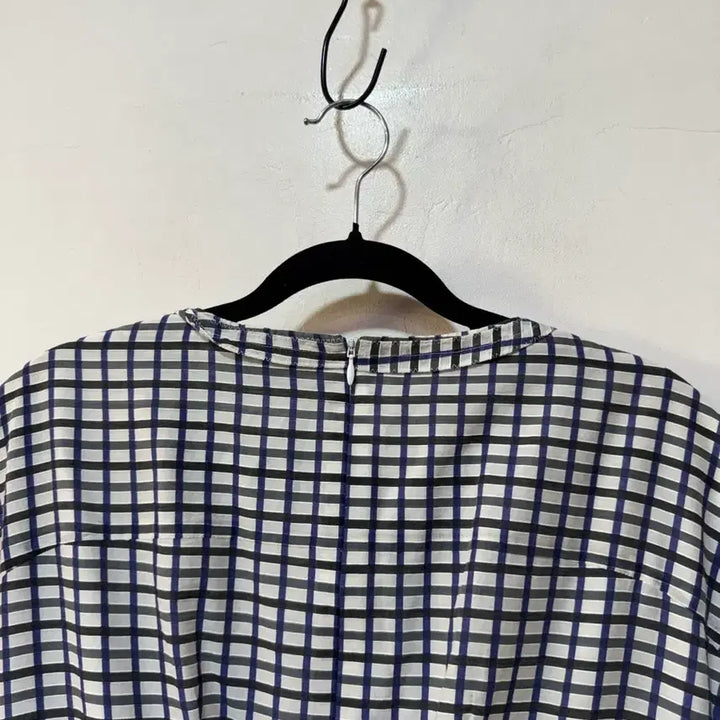 [BUNJANG] SJ Check Pattern Midi Dress / SJ SJ 체크 패턴 원피스 S