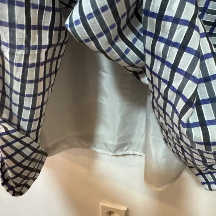 [BUNJANG] SJ Check Pattern Midi Dress / SJ SJ 체크 패턴 원피스 S