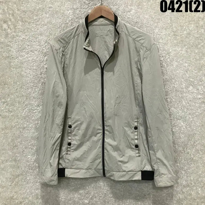[BUNJANG] Zishen Beige Bomber Jacket L / Zishen 베이지색 남성용 봄버 자켓 L