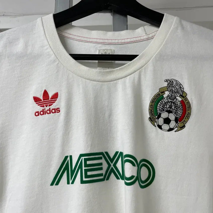 [BUNJANG] Adidas Mexico Short Sleeve T-Shirt (Size 100) / 아디다스 멕시코 반팔 티셔츠 100