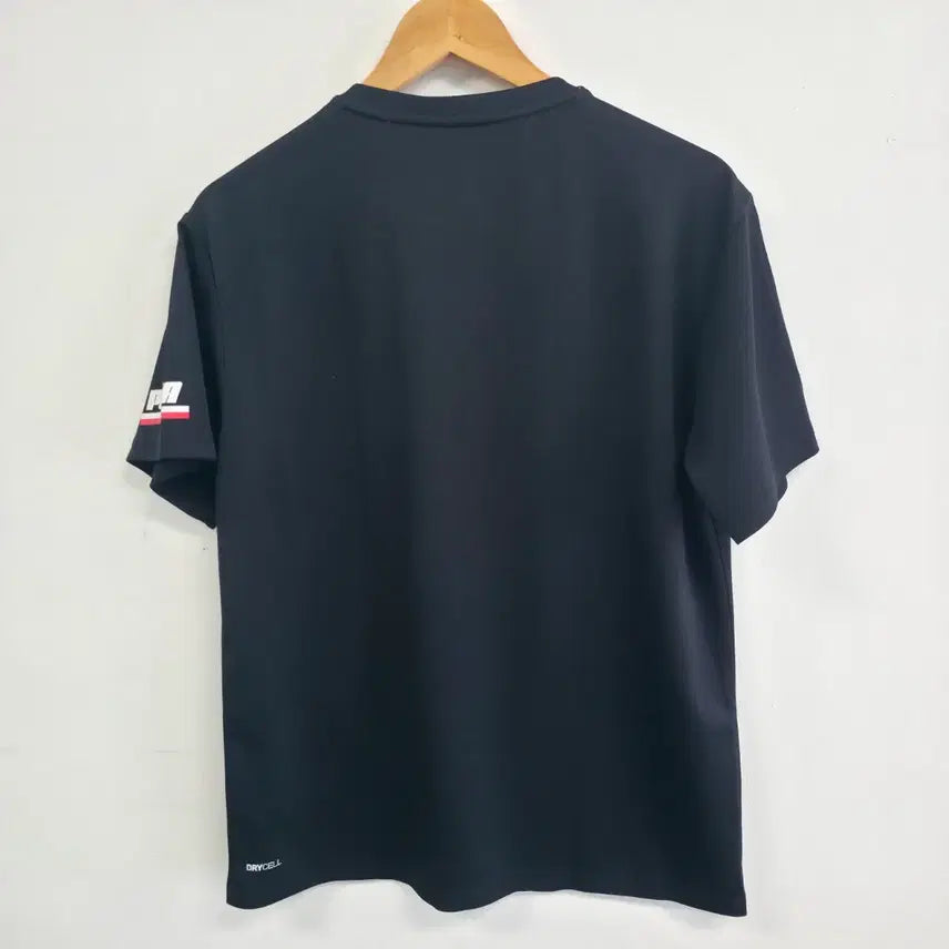 [BUNJANG] Puma Black Short Sleeve T-shirt Logo Point L / 푸마 블랙 반팔 티셔츠 로고 포인트 L