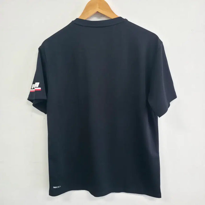 [BUNJANG] Puma Black Short Sleeve T-shirt Logo Point L / 푸마 블랙 반팔 티셔츠 로고 포인트 L