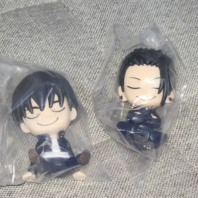 [BUNJANG] Jujutsu Kaisen Geto &amp; Haibara Mini Figure Set / 주술회전 회옥옥절 게토 하이바라 미니 피규어 가챠 어깨쿵