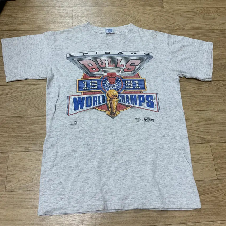 [BUNJANG] Chicago Bulls 1991 Single Stitch T-shirt / S) 시카고불스 91 우승 싱글스티치 반팔