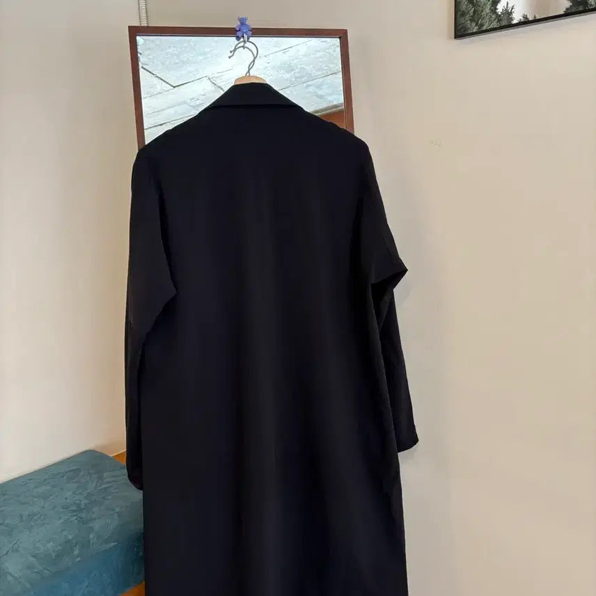 [BUNJANG] System Homme Oversized Long Trench Coat / 시스템옴므 오버핏 롱 트렌치코트