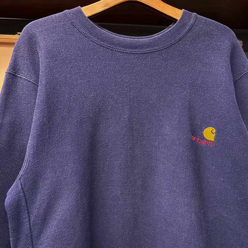 [BUNJANG] Carhartt Rugged Line Color Logo Sweatshirt / 90s 칼하트 러기드 라인 리버스위브 컬러로고 스웻셔츠 N1242