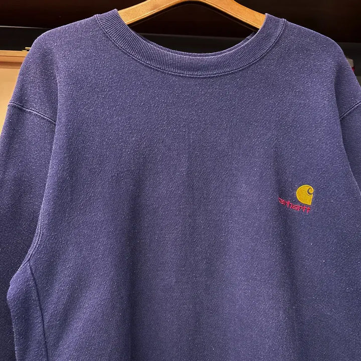 [BUNJANG] Carhartt Rugged Line Color Logo Sweatshirt / 90s 칼하트 러기드 라인 리버스위브 컬러로고 스웻셔츠 N1242