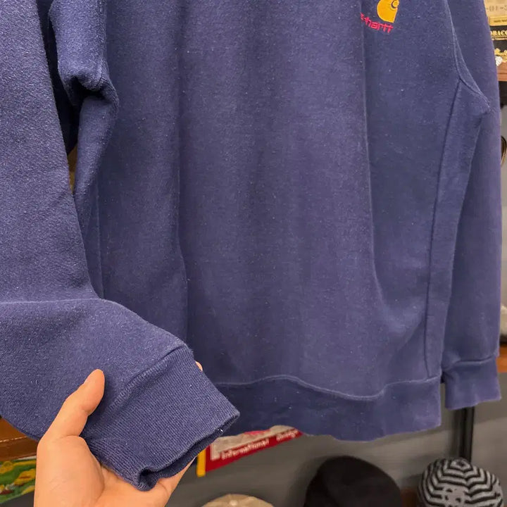 [BUNJANG] Carhartt Rugged Line Color Logo Sweatshirt / 90s 칼하트 러기드 라인 리버스위브 컬러로고 스웻셔츠 N1242