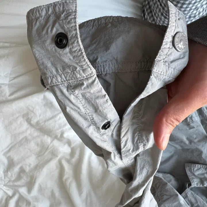 [SOLD OUT] m) 25ss 스톤아일랜드 고스트 오버셔츠 소프트필 앤 더스트그레이