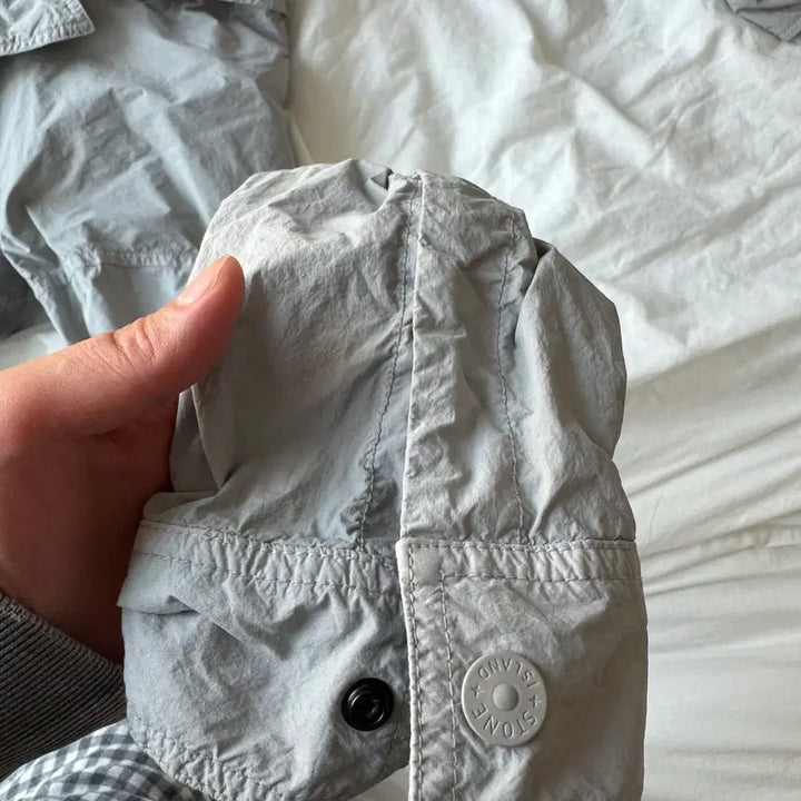 [SOLD OUT] m) 25ss 스톤아일랜드 고스트 오버셔츠 소프트필 앤 더스트그레이
