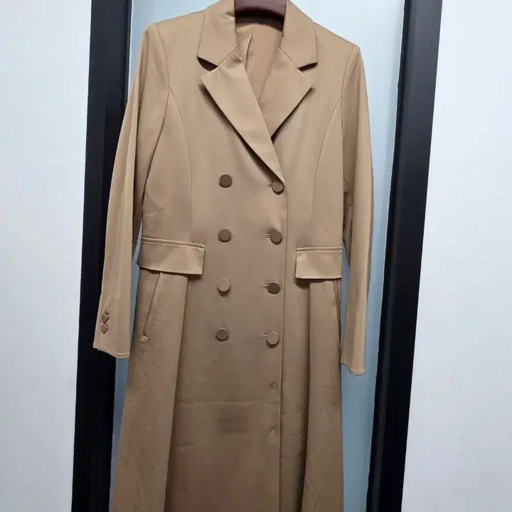 [SOLD OUT] 트렌치스타일 롱원피스 66