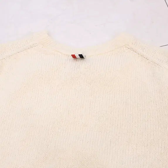 [BUNJANG] Thom Browne Shetland Diagonal Classic Knit Sweater / 톰브라운 셔틀랜드 사선 클래식 니트 MKA317A-01085100