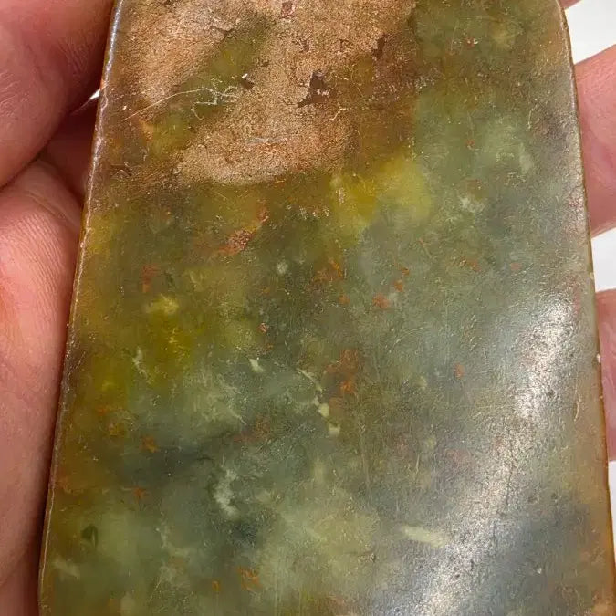 [BUNJANG] Jade San Su Deer Pavilion Antique / 고옥에강옥 산수누각사슴문