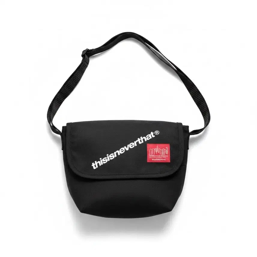 [BUNJANG] thisisneverthat Manhattan Portage Black Crossbody Bag / 디스이즈네버댓 맨하탄포티지 블랙 크로스백