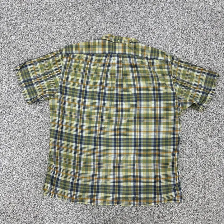 [BUNJANG] Polo Ralph Lauren Checkered Short Sleeve Shirt / L 폴로 랄프로렌 체크 반팔 셔츠 남방 0420J