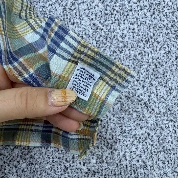 [BUNJANG] Polo Ralph Lauren Checkered Short Sleeve Shirt / L 폴로 랄프로렌 체크 반팔 셔츠 남방 0420J