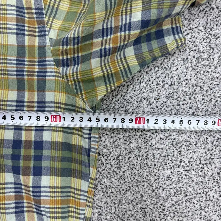 [BUNJANG] Polo Ralph Lauren Checkered Short Sleeve Shirt / L 폴로 랄프로렌 체크 반팔 셔츠 남방 0420J