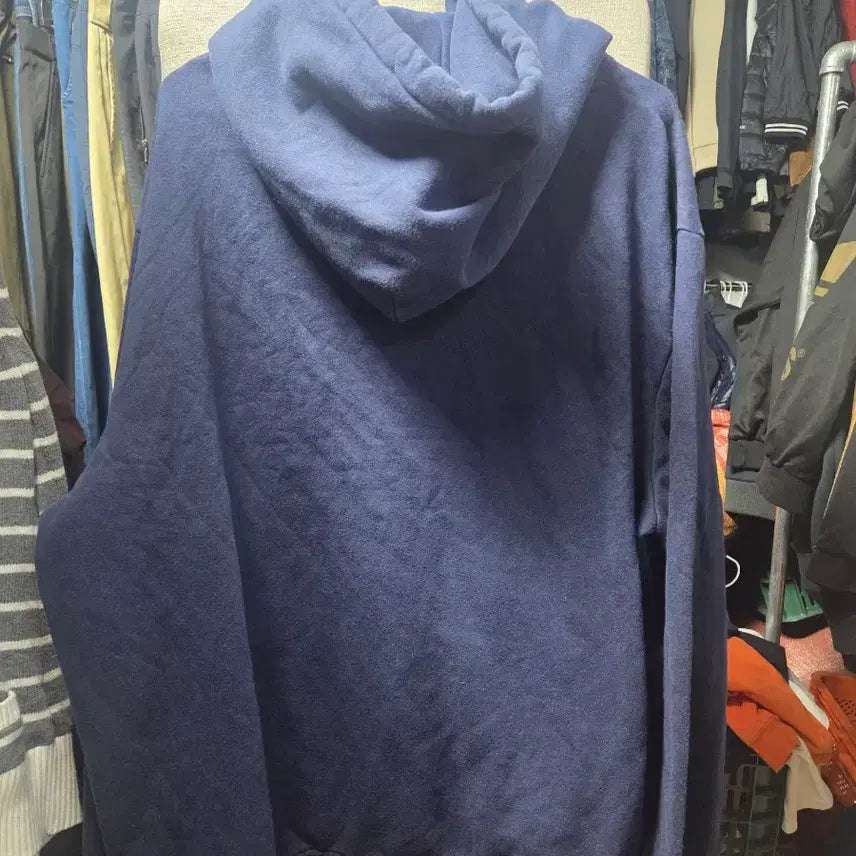[BUNJANG] Polo Ralph Lauren Navy Big Pony Hoodie / 폴로 랄프로렌 네이비 빅포니 후드티
