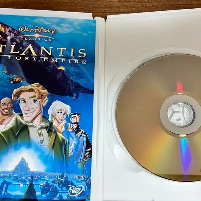 [BUNJANG] Disney Atlantis: The Lost Empire DVD / 디즈니 아틀란티스-일어버린 제국- DVD