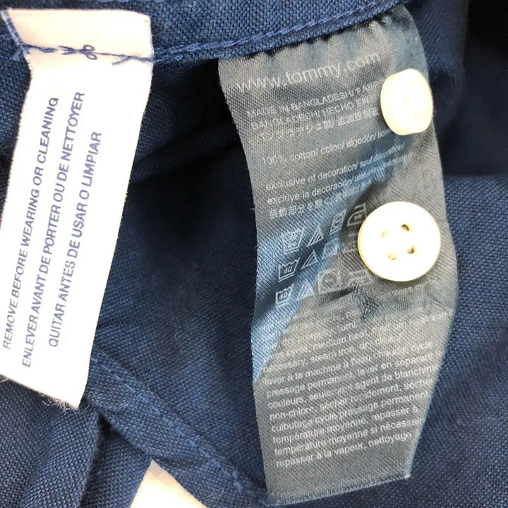[SOLD OUT] 타미힐피거 네이비 옥스포드셔츠 L