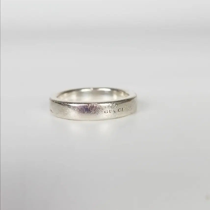 [SOLD OUT] 구찌 다이애그널 인터로킹 G 씬 반지(13호)