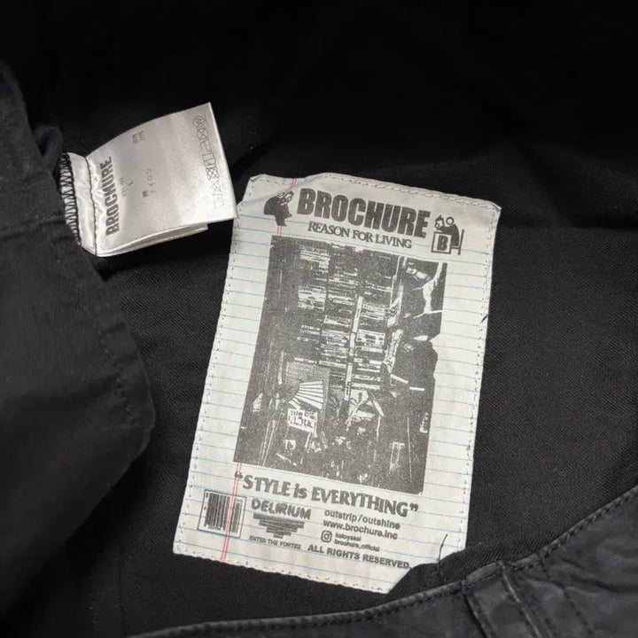 [SOLD OUT] Brochure TROOPER2 카고 팬츠 블랙 L