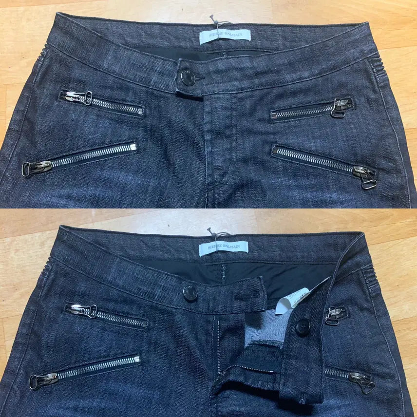 [BUNJANG] Balmain Denim Biker Jeans (Size 28) / BALMAIN 피에르 발망 by 발망 데님 바이커 데님팬츠(28 사이즈)