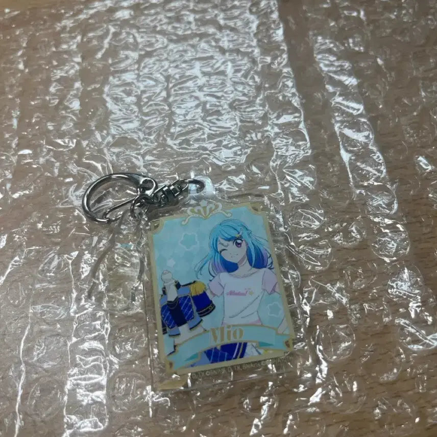 [BUNJANG] Aikatsu! Mio Acrylic Keyholder / 아이카츠 파츠 포함 아크릴 키홀더 대의상전 미오