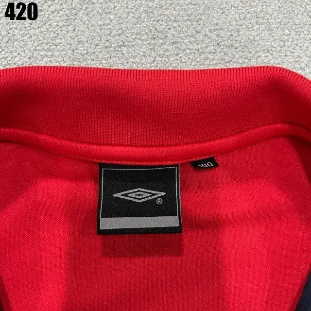 [BUNJANG] Umbro Navy/Red Track Suit Jacket / 엄브로 네이비/레드 트랙 슈트 세트(자켓)