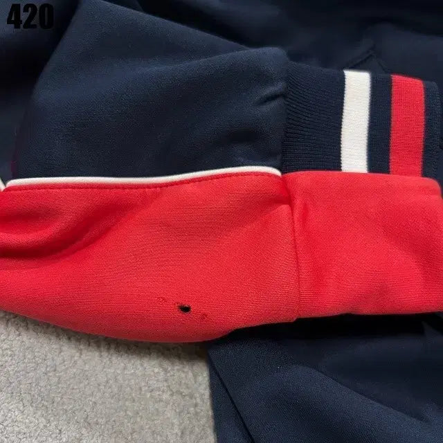 [BUNJANG] Umbro Navy/Red Track Suit Jacket / 엄브로 네이비/레드 트랙 슈트 세트(자켓)