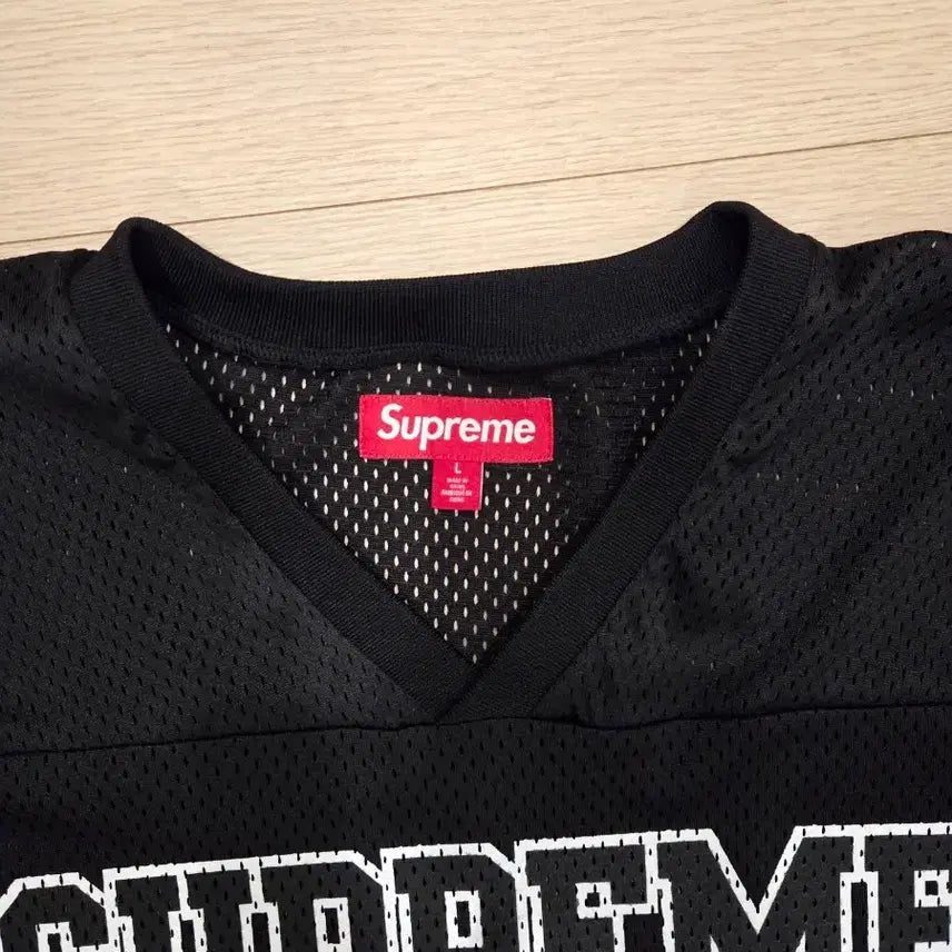 [BUNJANG] Supreme Spiderweb Football Jersey L / 슈프림 스파이더웹 풋볼 저지 L