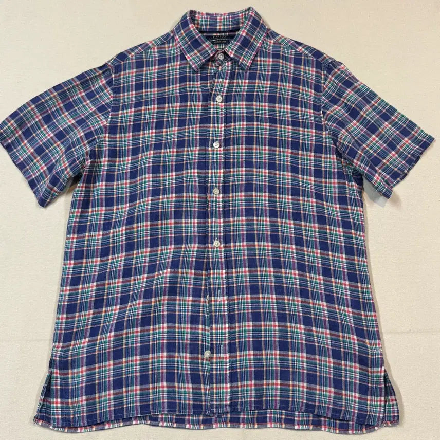 [SOLD OUT] S) 폴로 랄프로렌 씨 소프트 린넨 체크 셔츠