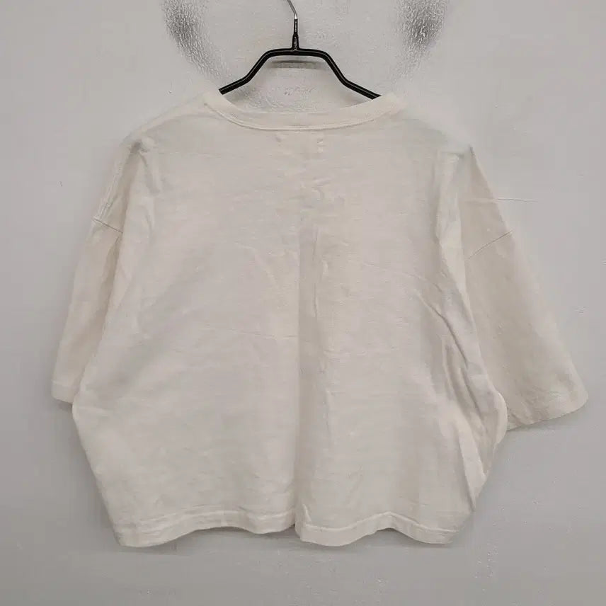 [SOLD OUT] [여성77 size] 스튜디오 톰보이 크롭 반팔티 티셔츠