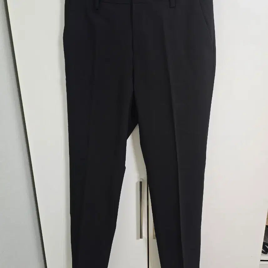 [BUNJANG] Giordano Coolmax Tapered Fit Black Slacks / 지오다노 쿨맥스 테이퍼드핏 블랙 슬랙스 30 새상품