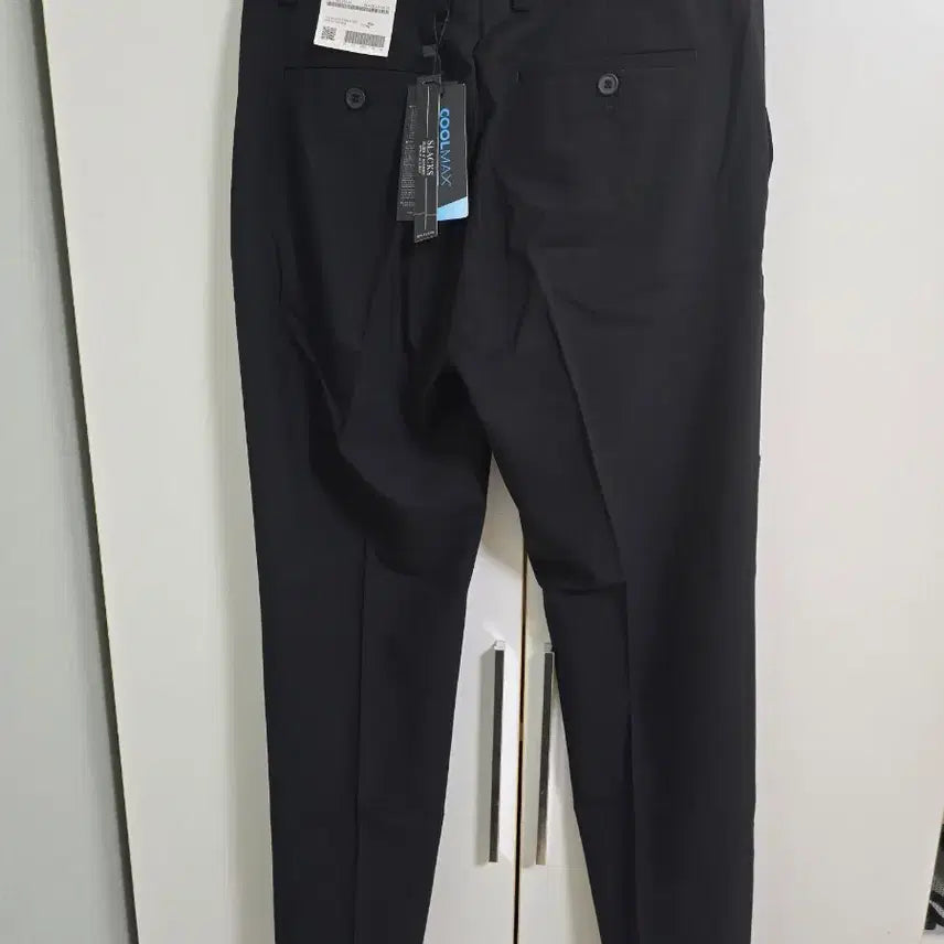 [BUNJANG] Giordano Coolmax Tapered Fit Black Slacks / 지오다노 쿨맥스 테이퍼드핏 블랙 슬랙스 30 새상품
