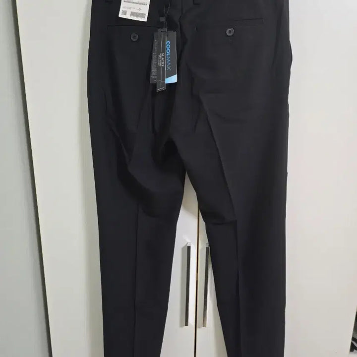 [BUNJANG] Giordano Coolmax Tapered Fit Black Slacks / 지오다노 쿨맥스 테이퍼드핏 블랙 슬랙스 30 새상품