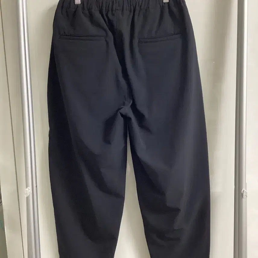 [SOLD OUT] 무인양품 라보 안감 기모 와이드팬츠 블랙 (정가 89,900원)