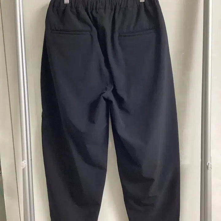 [SOLD OUT] 무인양품 라보 안감 기모 와이드팬츠 블랙 (정가 89,900원)
