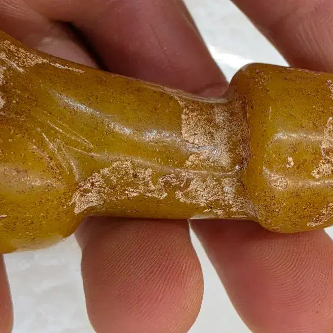 [BUNJANG] Unknown Brand Yellow Jade Artifact / 고옥에강옥 남근황옥