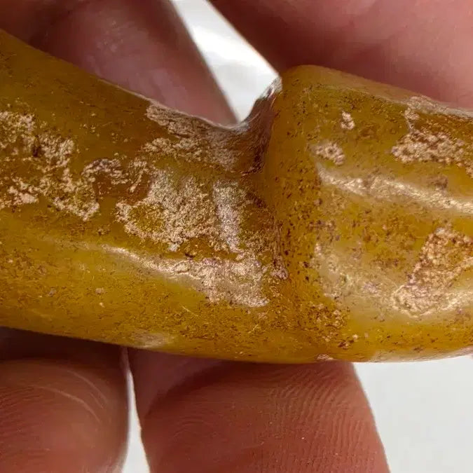 [BUNJANG] Unknown Brand Yellow Jade Artifact / 고옥에강옥 남근황옥