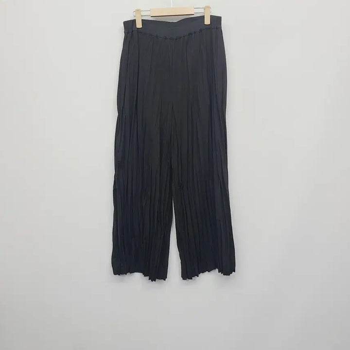 [BUNJANG] COS Crinkle Wide Pants Black (M) / COS 코스 정품 크링클 주름 와이드 팬츠 블랙 (M사이즈/밴딩)