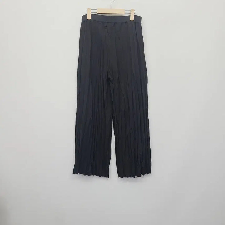 [BUNJANG] COS Crinkle Wide Pants Black (M) / COS 코스 정품 크링클 주름 와이드 팬츠 블랙 (M사이즈/밴딩)