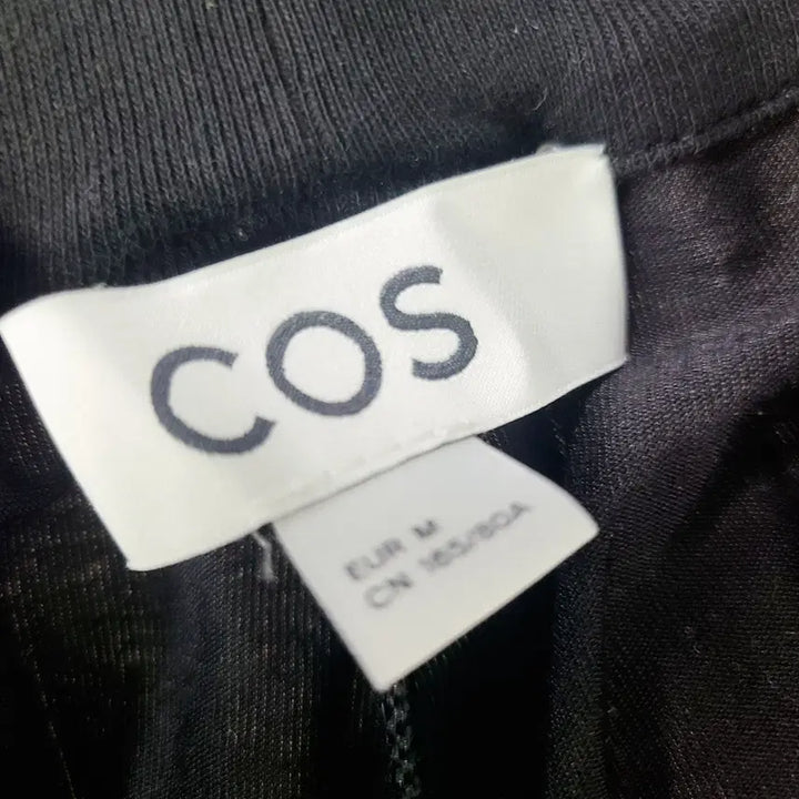[BUNJANG] COS Crinkle Wide Pants Black (M) / COS 코스 정품 크링클 주름 와이드 팬츠 블랙 (M사이즈/밴딩)
