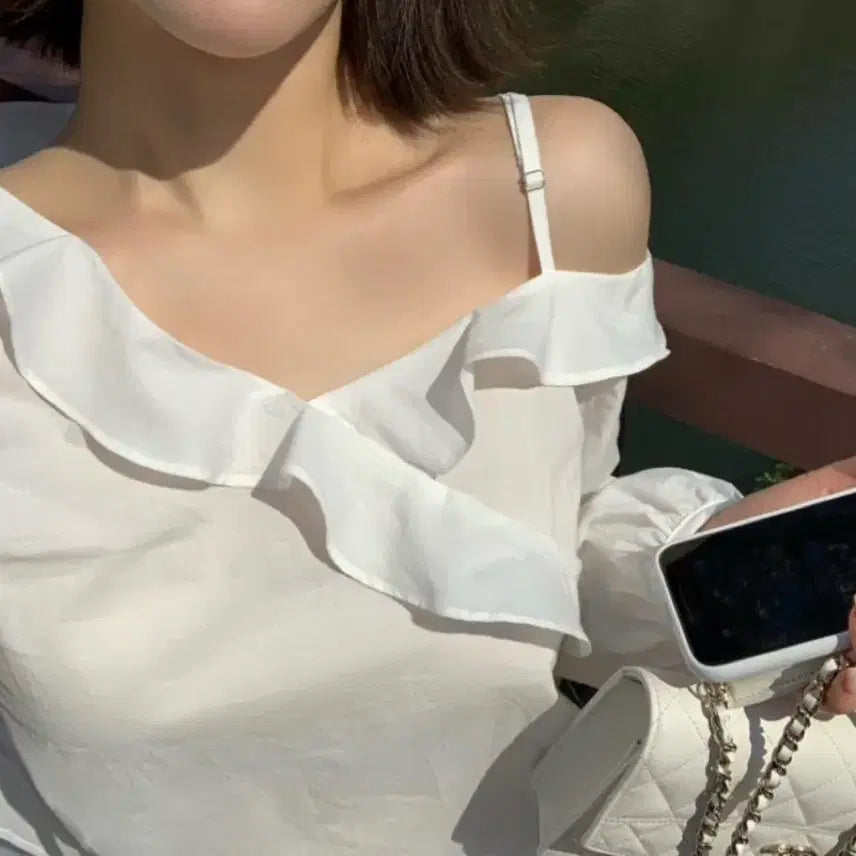 [SOLD OUT] 소버샵 sobershop 퓨어 블라우스 화이트 Pure Blouse