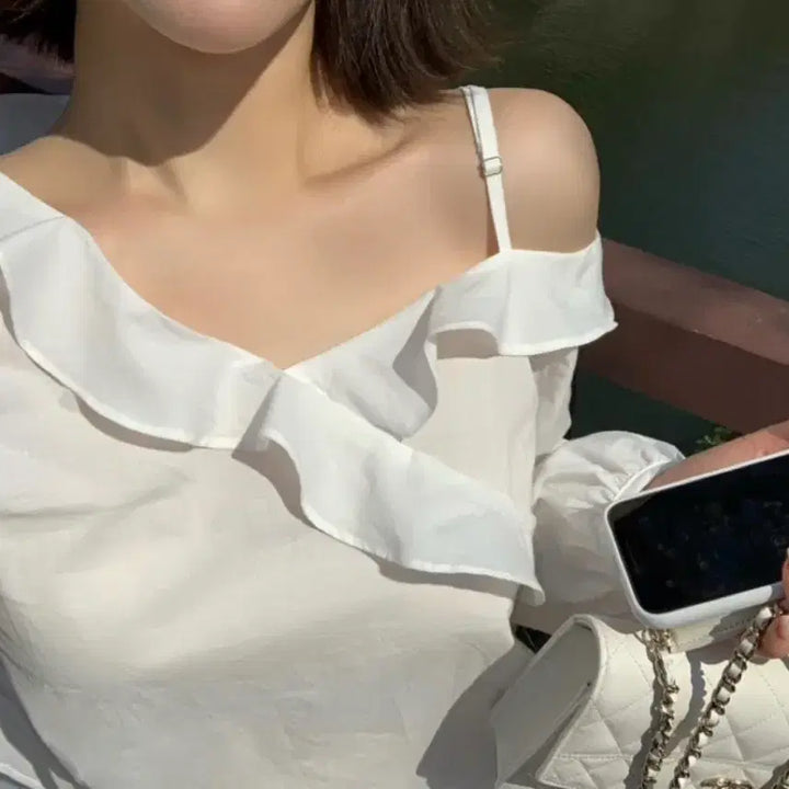 [SOLD OUT] 소버샵 sobershop 퓨어 블라우스 화이트 Pure Blouse