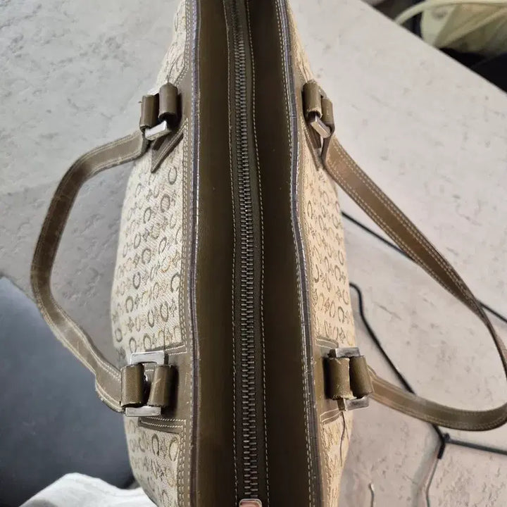 [BUNJANG] Celine Macadam Tote Bag Beige/Brown / 셀린느 마카담 토트백 베이지/브라운